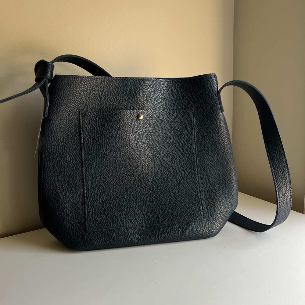 Ulta Beauty Navy Blue Shoulder Purse Bag